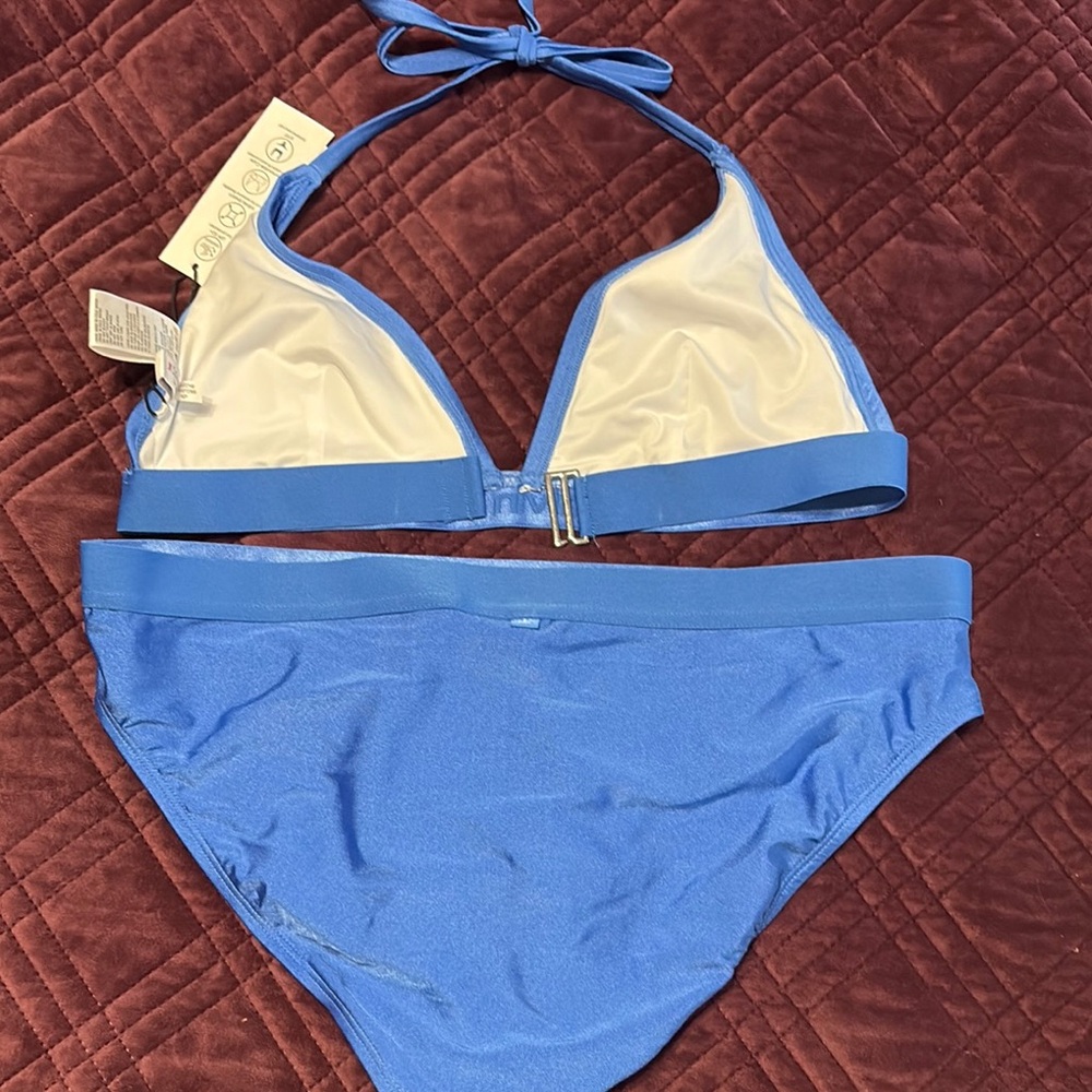 Calvin Klein Blue Bikini Set - Picture 4 of 5